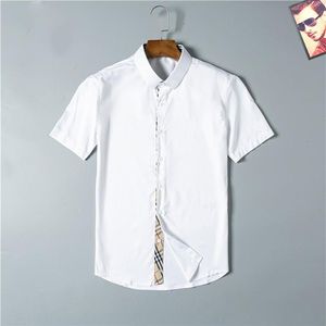 2021 luxury designer fashion trend men's shirts wear long sleeve business casual brand spring slimming M-3XL#41225S