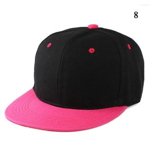 Visiere Berretto nero Berretti da baseball a tesa piatta in maglia unisex Hip Hop per uomo Snapback Trucker Donna Casual Ombra Cappello papà Logo personalizzato