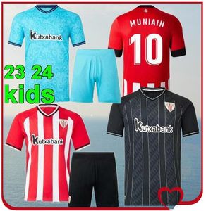 23 24 Club Bilbao Soccer Jerseys BERENGUER 2023 2024 MUNIAIN Athletic WILLIAMS Football shirt RAUL GARCIA VILLALIBRE camiseta Sancet third GK UNAI SIMON away