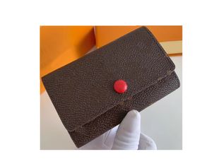 High Quality luxurys designers Keys wallets Woman Fashion Clutch purses Chain wallet key case Card Holder Purse With Box Dust Bag