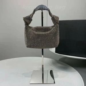 Bolsas de moda diamam diamante bolsa paulina embreagem verdadeiramente brilhante damas fadies festas baguete embrulhar nó shrinestone tira de mão glitter e bolsa de brilho