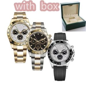 Automatic men's 40mm automatic men's watch business stainless steel multi dial waterproof and luminous classic fashion 350z