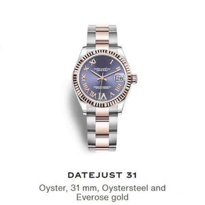 Orologi da polso di marca da donna orologio da donna Es 31mm per Datejust Pagani Design con numeri romani movimento automatico Reloj Mujer3218