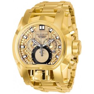 Reserve Bolt Zeus Undefeated Luxury Watch Stainless Steel Top Quality Men's Quartz Wirstwatch Invicto Reloj De Hombre277I