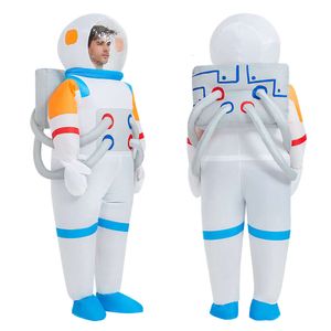 Trajes de mascote exploração espacial astronauta aviação iatável traje halloween carnaval masquerade festa festival presente aniversário