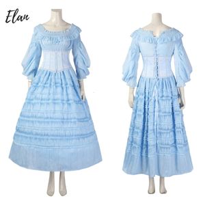 Blaue Meerjungfrau Cosplay Kostüm Weihnachten Geburtstag Party Kostüm Meerjungfrau Langes Kleid Blau Frau Lolita Kleid Custume Outfit