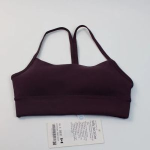 2024 lu lu lemon Reggiseno sportivo da yoga da donna intimo push up stile Y reggiseni da corsa di bellezza imbottiti