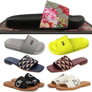 Beach Slides Designer Slippers Women Mens Sandals Luxury Home Shoes Size 36-46 TOPDESIGNERS099