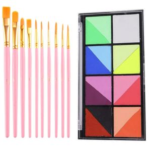 Body Paint glow paint Face body Painting kit pinturas maquillaje Pintura corporal christmas Halloween kids face paint uv makeup 231006