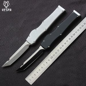 Vespa Versiyon Bıçak Bıçağı: 154cm Sap: Alüminyum, Hayatta Kalma Açık EDC Hunt Taktik Araç Yemeği Mutfak Bıçağı
