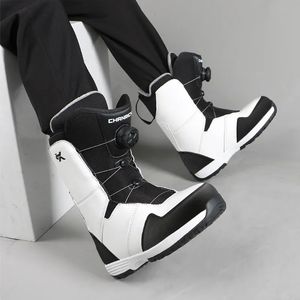 Snowboards Skis Boots Adult Snowboarding Shoes BOA Wire Buckle Models Fast Wear Ski Shoes Men and Women Ski Equipment Warm Anti Ski Boots 231005