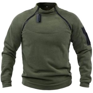 Herrenjacken US Tactical Outdoor Polar Fleece Jacke Jagdkleidung Warme Reißverschlüsse Pullover Männer Winddichter Mantel Thermo-Wanderunterwäsche 231006