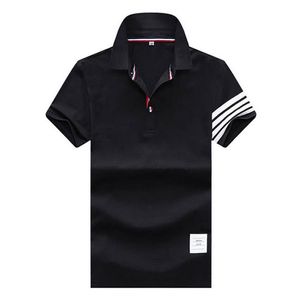 Luxurys Designers Summer Mens drees Cotton POLO Shirt Men Turn Down Collar Casual Social Style Giraffe Brand printing Man Polos Ma332a