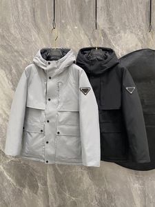 Winter die neueste Herren-Daunenjacke, modisches Design mit mehreren Taschen, winddichter Thermomantel für den Außenbereich, hochwertige Luxus-Designerjacken