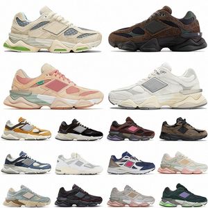 New Balences 9060 9060s Bricks Wood Sea Salt Running Shoes Men Women White Black Baby Shower Blue Trail Sneakers