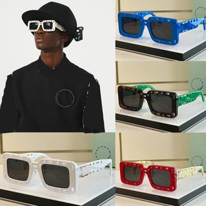 Óculos de sol de designer milionário para homens e mulheres Classic Square Full Frame Vintage OER1025 UV400 Proteção Design funcional para exterior com caixa