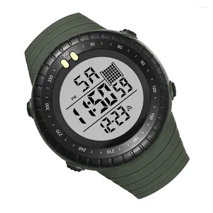 Orologi da tasca Orologio sportivo digitale da uomo Nuoto Elettronico Impermeabile Multifunzione Allarme luminoso Maschio