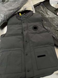New Men's Vests 23Sscanadian Usa Winter Outdoor Popularity Mens Down Bodywarmer Fashion Jackets Womens Gilet Designer Coat Male Doudoune Luxe Goose