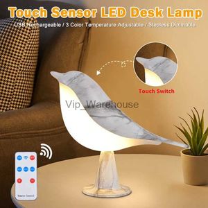 Table Lamps USB LED Table Lamp Touch Dimmable Bedside Light Rechargeable Creative Night Lights For Bedroom Home Decoration Atmosphere Lamp YQ231006