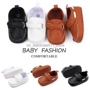 First Walkers Baby Leather Shoes For Boy Newborn Baby Causal Shoes Soft Sole Antiskid Baby Boy Shoes Toddler Infant Baby Walker Shoes Q231006