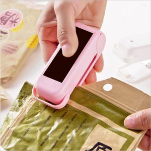 Table Mats Portable Mini Sealing Machine Heat Plastic Package Storage Bag For Food Snack Kitchen Accessories