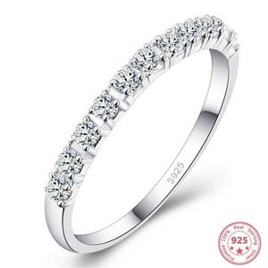 925 Silver Color White Diamond Ring for Women Anillos Gemstone Bizuteria bijoux femme anillos plata 925 para mujer Jewelry Ring289p