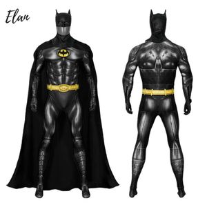 Mens Cosplay Bat Man Suit Clothes 3D Digital Printing Bat Suit Disguise Bruce Wayne Bat Suit Movie Bat Cosplay DC Movie Hero Costume Theme Bruce Cosplay Costume 1751