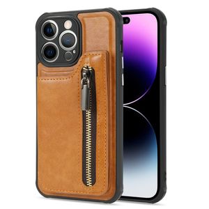 SUCKSUST PU LEATHER CARD HOLDER dragare Wallet Case For iPhone 15 Pro Max 14 13 12 11 Button Buckle Stand Tone Cover Funda