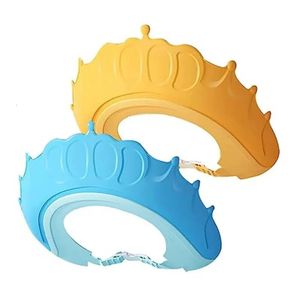 Dusch Caps Baby Shower Cap Hair Washing Hat | 2 Pack Waterproof Justerable Silicone Bath Hat for Eye and Ear Protection 231006