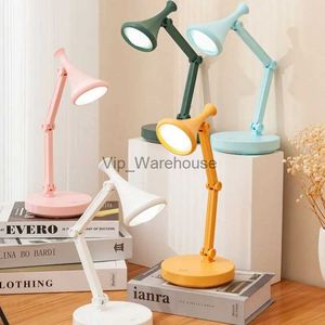 Table Lamps USB Rechargeable Mini Book lamp LED Table Lamp Folding Portable Table Eye Protection Table Night Light Home Cutechild Reading YQ231006