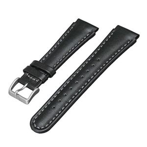 Pulseira de couro de 22mm para relógio, pulseira unissex de substituição com fivela, moda casual ergonômica para suunto x-lander h091265o