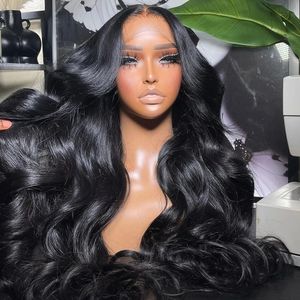 Synthetic Wigs 30inch Body Wave Lace Front Wig 13x4 360 Frontal 4x4 Closure HD For Women Human Hair Glueless 231006