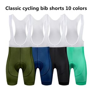 Cyklande haklappshorts Lubi Men Cycling Bib Shorts Summer Pro Bike Bicycle Pants Road Racing Tights Cycle Mtb Ride Shorts Mountain 231005