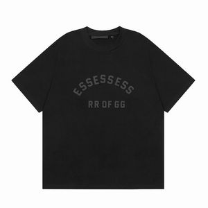 Mens Designer T Shirt Clothes Designer Shirts Women T Shirts mode Kort ärmar High Street Loose Tide Brand Crew Neck Letter