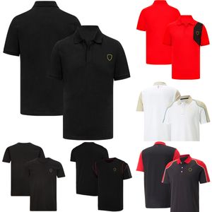 2023 neue F1 Team Polo Shirt T-shirt Sommer Formel 1 Offizielle männer Racing Logo T-shirts Auto Fans Mode übergroße Jersey T-Shirt