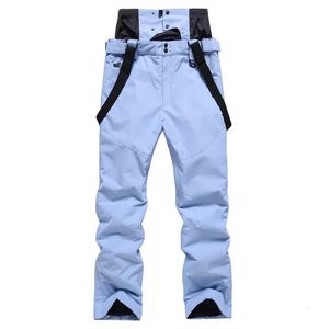 Inne artykuły sportowe mężczyźni Kobiety Szelki SKI PANTY WITOR WODYProofowe ciepłe pary śniegowe spodnie zimowe snowboardowe spodnie w talii 231005