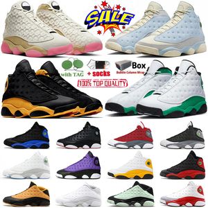 Air Jordan 13 13s Retro shoes mans basketball shoes red flint black hyper royal cat mens sneakers starfish chicago he got game lucky green women jumpman sports trainers