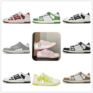 Sneakers Skel Top Casual Buty Bugi czarne białe różowe szaro -grenn niebieskie brązowe czerwone mens damskie trampki