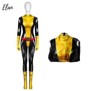 Przebranie kitty pryde cosplay kostium seksowny Katherine Anne Pryde Cosplay Bodysuit Shadowcat Fancy Dress Oufit for womancosplay