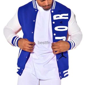 Męskie kurtki Ins Hip Hop swobodny płaszcz baseballowy Slim Fit Unisex Baseball Mundur Bomber Kurtki do męskiego trendu koszykówki Wearl231006