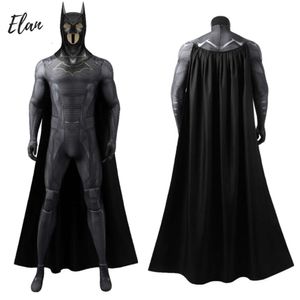 New Arrival Black Bat Cosplay Zentai Suit Disguise Bruce Wayne Bat Suit Knights Cosplay Bruce Bodysuit Fancy Dress for Mancosplay