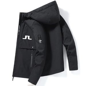 Men s Jackets J Lindeberg GOLF Men Jacket Autumn Fashion Wind and Sun Protection UV Tops Casual Outdoor Sports Golf 231005