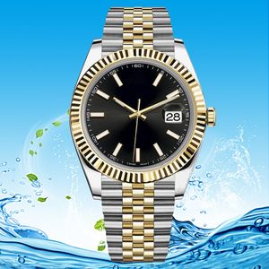 Luxo Mens Datejust Mulheres Relógios Venda Prime Mecânica Moda Vestido 41 36mm Fivela Dobrável Safira Cristal Rosa Golden Dial Aço Inoxidável Dhgates Relógio de Pulso