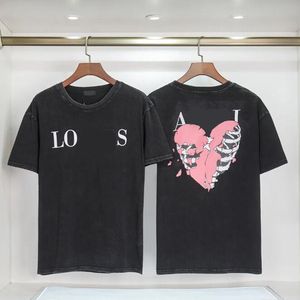 JL GC Tシャツ男性レディースシャツファッションTシャツカジュアルな夏の半袖男ティーウーマン服