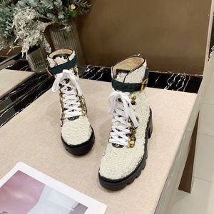 Designer Boots Women's Cool Boots Short Barrel Boots Classic Brand Fashion Style Wearing Soft and Comfortable Autumn and Winter Fashion Item Sole Snake Totem