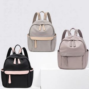 Torby szkolne urocze plecak dla kobiet Mała podróż na świeżym powietrzu 2023 Preppy Style Sacs Waterproof Canvas Bookbag Mini Bag Girls 231005