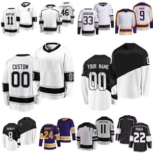 Genähtes Hockey 33 Viktor Arvidsson Trikot 24 Phillip Danault 8 Drew Doughty 46 Blake Lizotte 11 Anze Kopitar 22 Kevin Fiala 9 Adrian Kempe Stadion Mann Frau Jugend