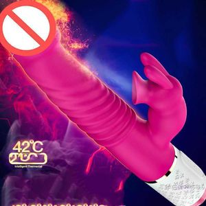 Dildo Vibratore per adulti Leccata di fica Massaggiatore vibrante Punto G Stimolatore del clitoride Bastone per massaggio Pene finto Ricarica Bacchetta magica Giocattolo del sesso Regalo di San Valentino ZL0096J99H