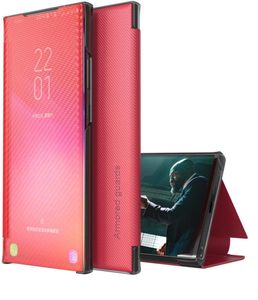 Flip Case för Samsung Galaxy S8 S9 S10 Plus S20 FE S21 Ultra Note 8 9 10 20 Luxury Magnetic Wallet Stand Book Cover Phone Coque7549374