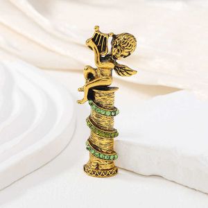 Designer Luxury Brosch Gujin Angel Brosch Alloy Little Angel Suit Fashion Pin Accessories Corsage